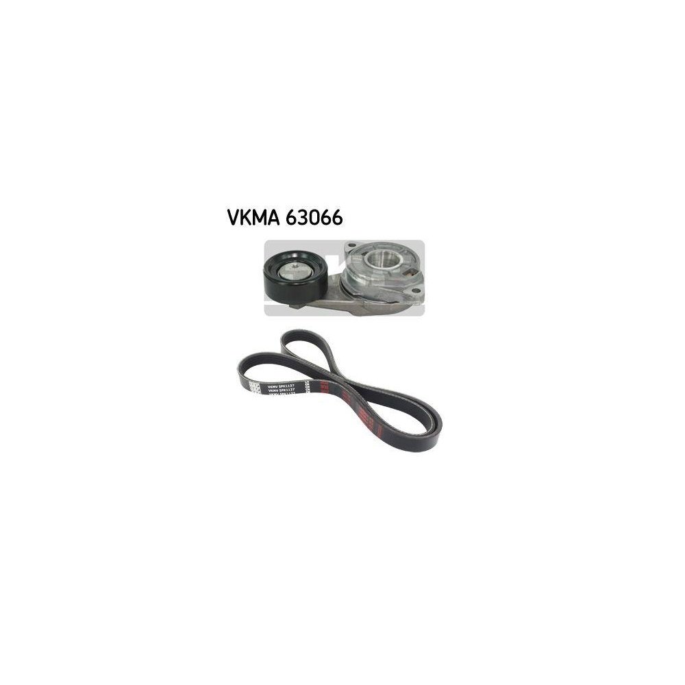 Комплект поліклинового паса SKF VKMA 63066 для HONDA NISSAN RENAULT HONDA (DONGFENG), фото №1