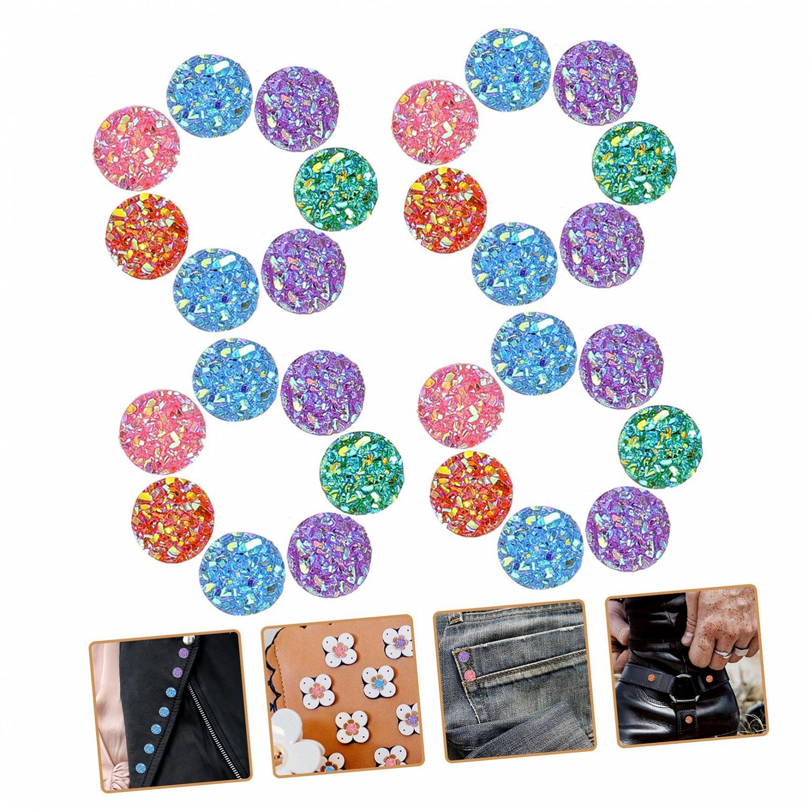 Стрази Gypsophila COHEALI Плоский Низ, дрібні, пластикові, пачка 100 штук, фото №8