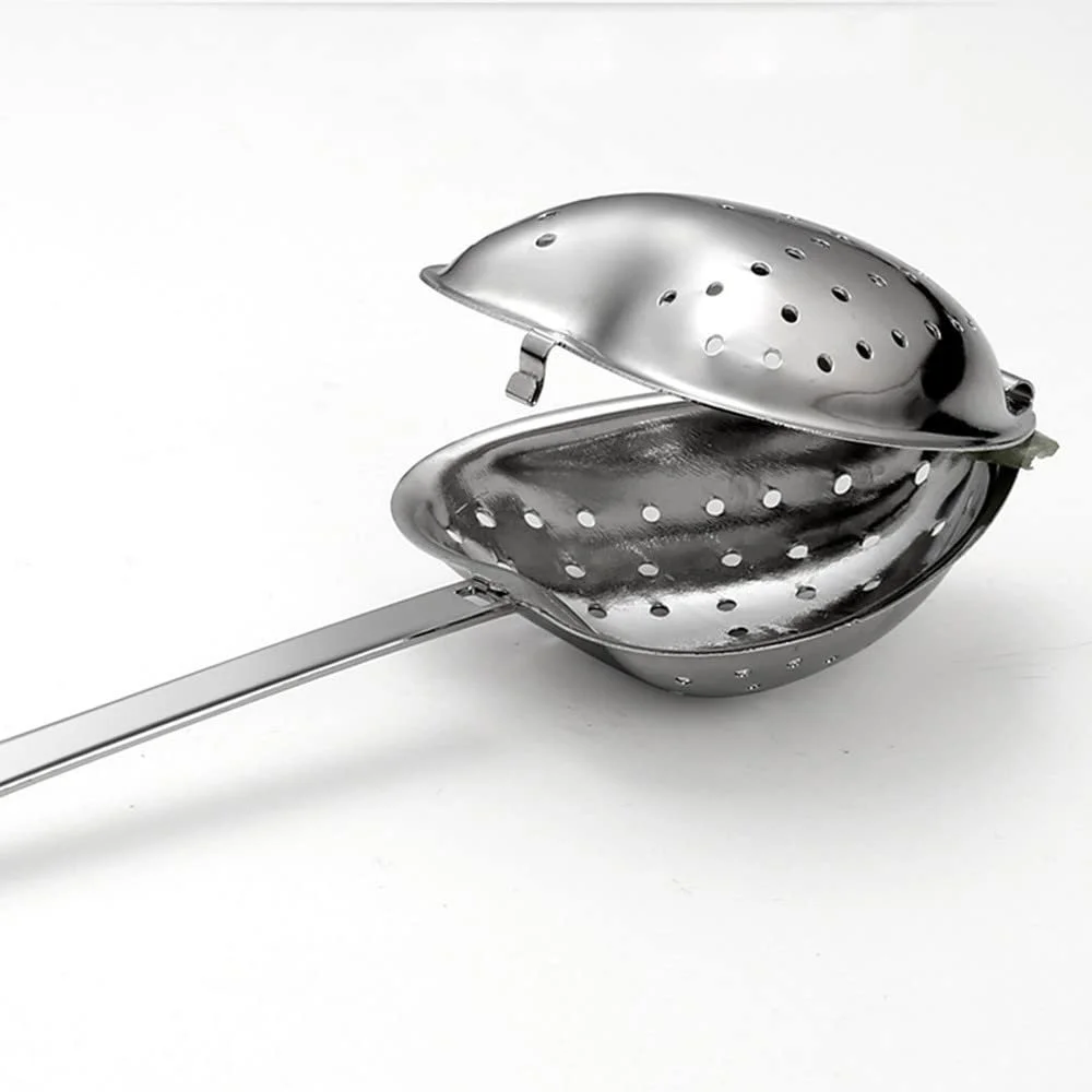 Ситечка для чаю (5 шт.) Stainless Steel у формі серця з довгою ручкою, фото №3 Ситечка для чаю (5 шт.) Stainless Steel у формі серця з довгою ручкою, фото №3