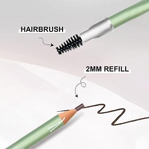 Гель Eyebrow Прозрачный Экстремально Тонкий Треугольный Карандаш для Бровей Комплект Eyeliner C Один Размер synthetic.ua - Фото 1