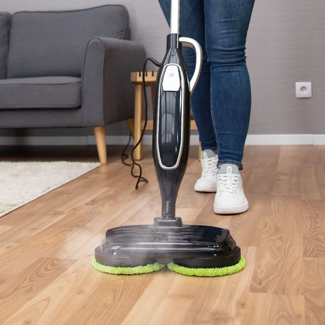 Парова швабра Livington Steam Twister 1300 W електрична 2-в-1 з аксесуарами 330 ml, фото №4