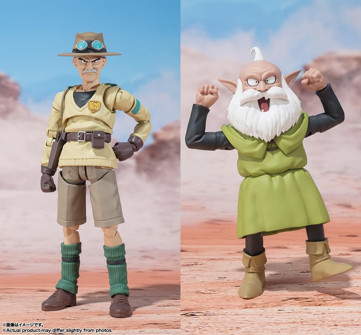 Фігурка Tamashii Nations Sand Land Rao and Thief Bandai Spirits S.H.Figuarts, фото №5