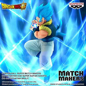 Фігурка Banpresto Dragon Ball Z Gogeta Super Match Makers Ss God Ss 12 см synthetic.ua - Фото 1