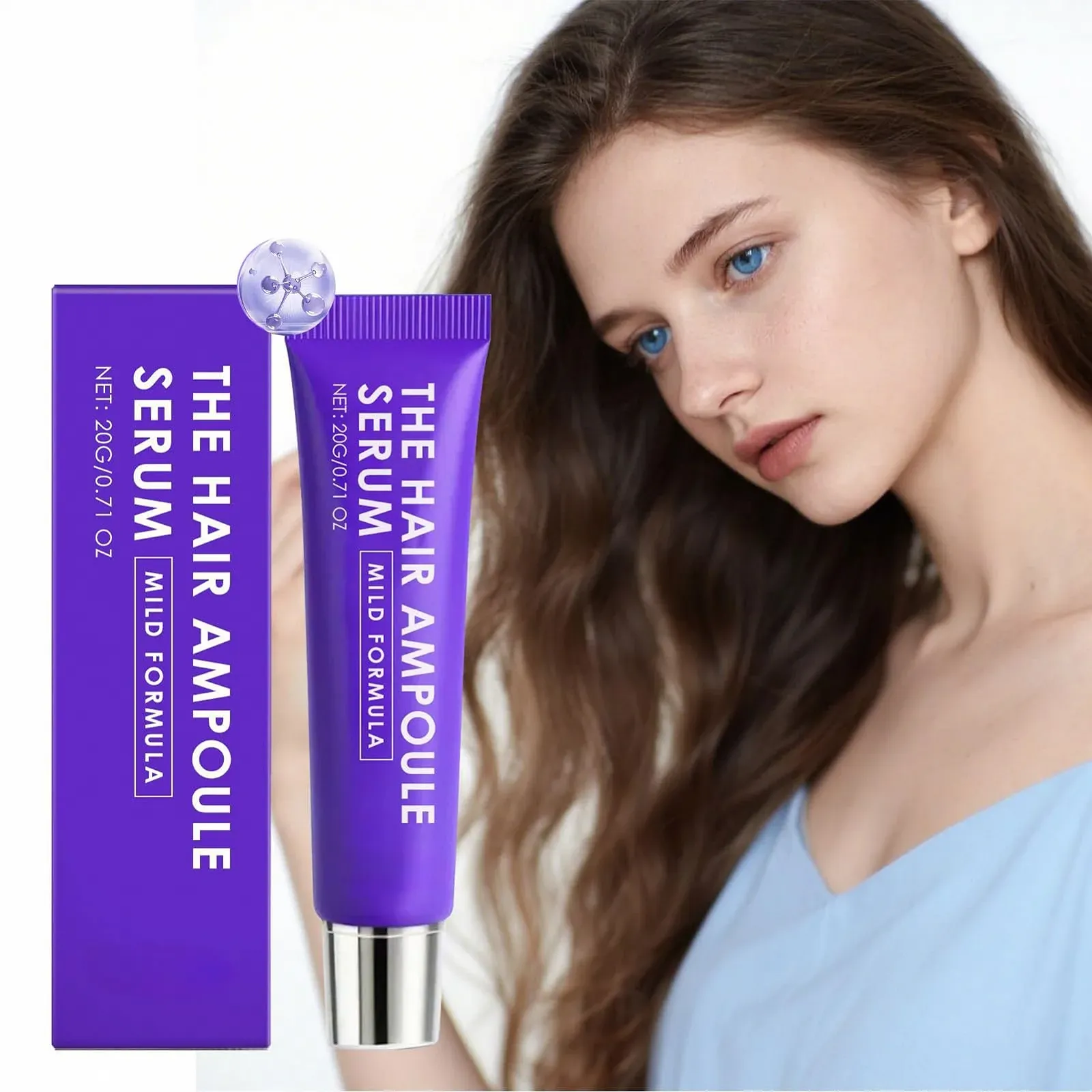 Олія для росту волосся Roll On Haarwuchsöl, натуральна, 30 мл, фото №3