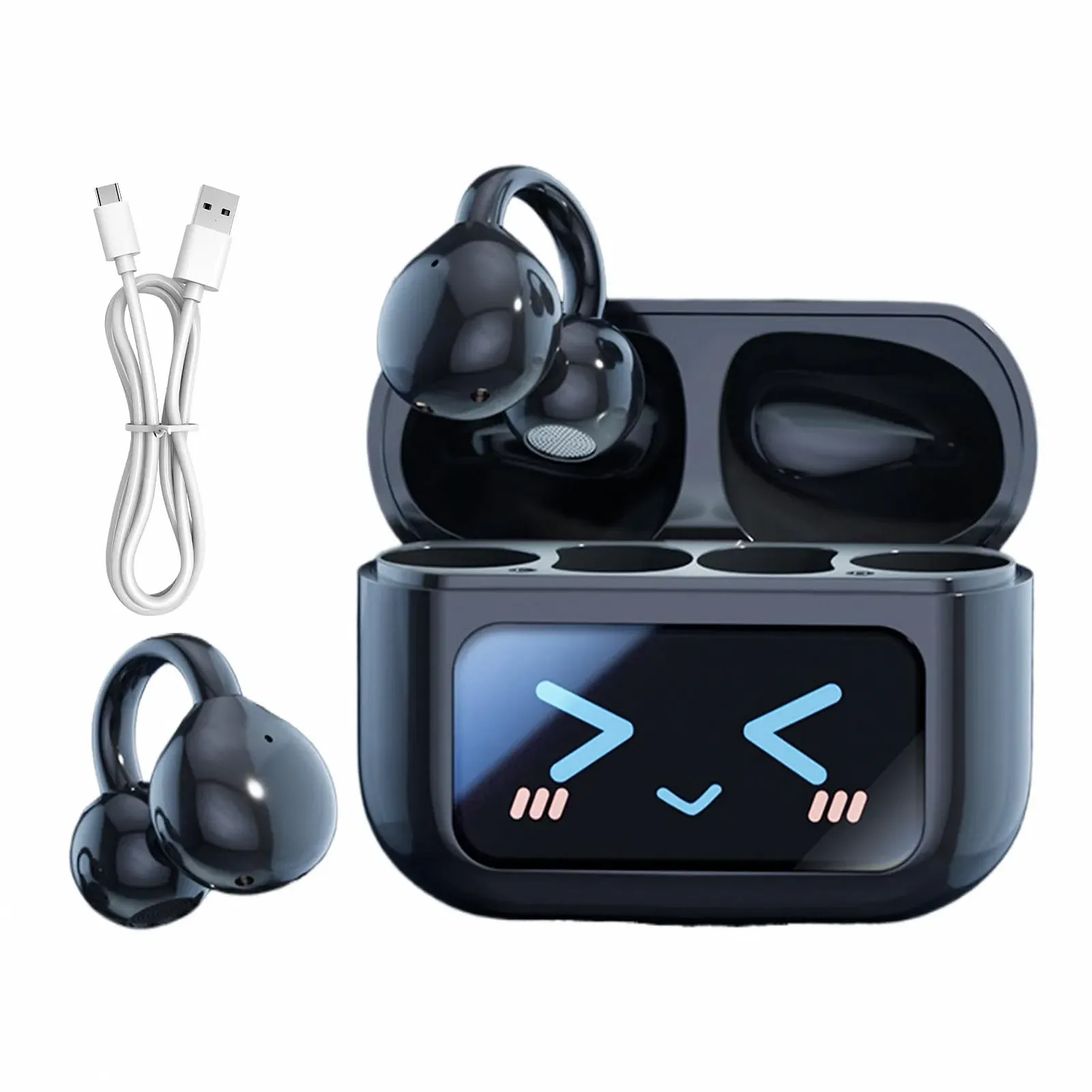 Умные наушники, сенсорный экран, фото №1