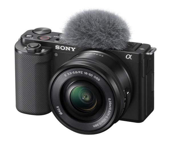 Компактний фотоапарат із змінним об'єктивом Sony ZV-E10 kit (16-50mm) Black (ILCZVE10LB.CEC), фото №1 Компактний фотоапарат із змінним об'єктивом Sony ZV-E10 kit (16-50mm) Black (ILCZVE10LB.CEC), фото №1