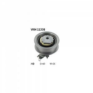 Натяжний ролик ременя ГРМ SKF VKM 11338 для AUDI SEAT SKODA VW, лівий - Фото 1