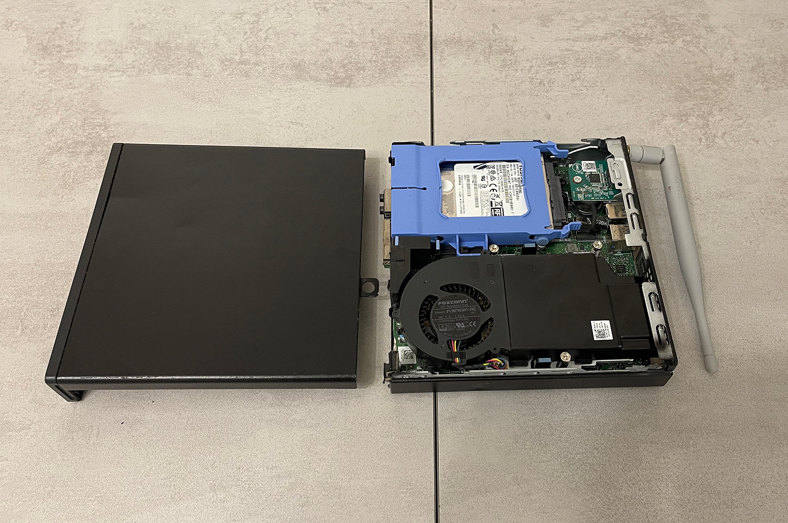 Потужний міні-ПК Dell OptiPlex 3080 Micro, i5-10600T, 16GB DDR4, 256GB SSD + 500GB HDD, Wi-Fi, фото №6