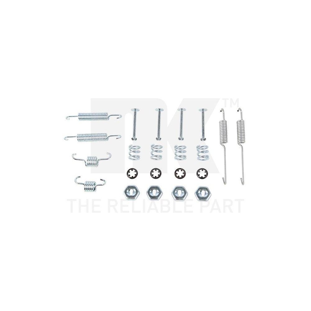 Комплект комплектуючих, гальмівні колодки барабанні NK 7925673 для FORD задній міст, фото №1