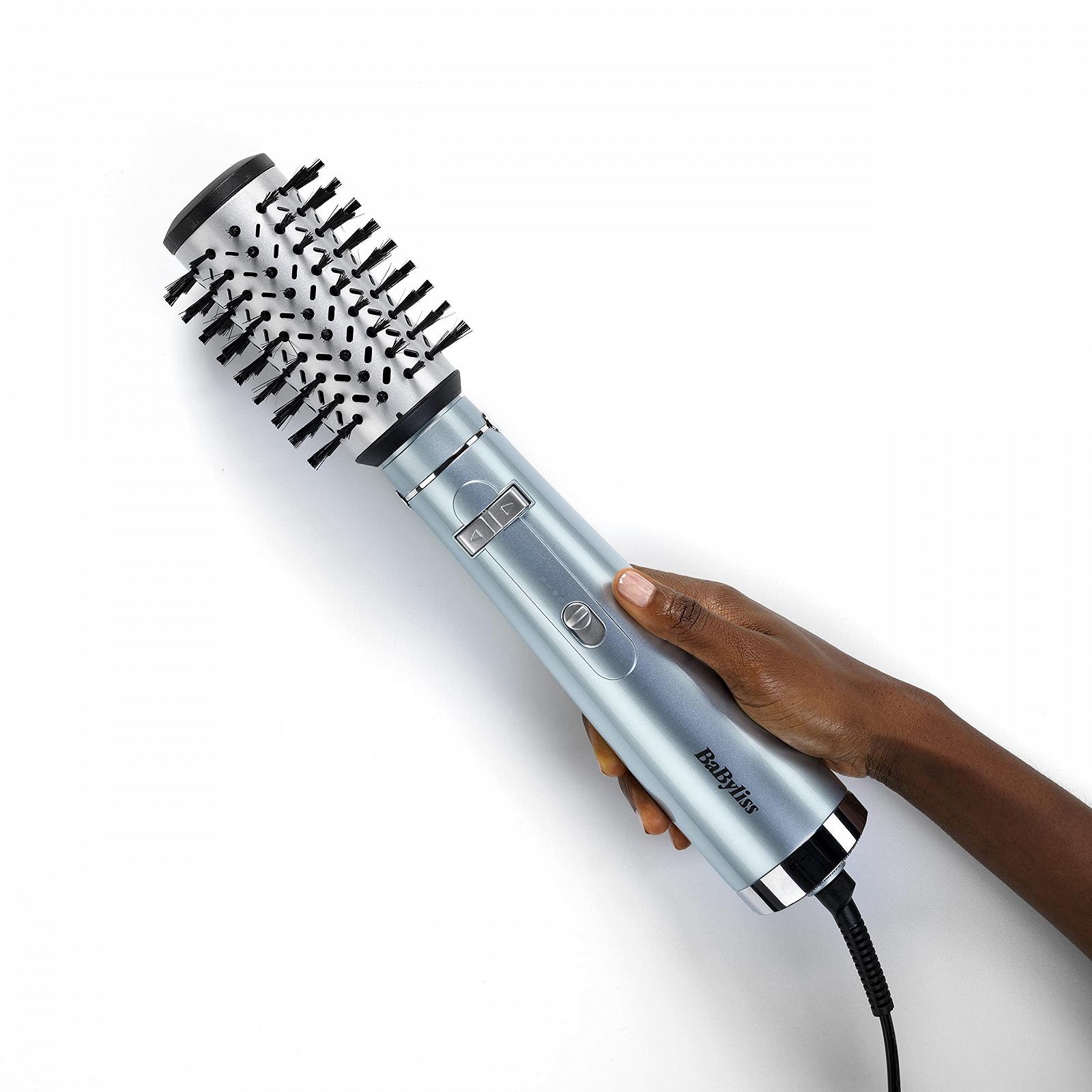 Фен-щітка BaByliss Hydro Fusion AS773E Ice Blue, фото №6 Фен-щітка BaByliss Hydro Fusion AS773E Ice Blue, фото №6