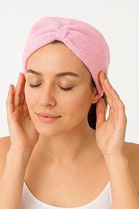 Повязка на голову махровая хлопковая - Фото 1
