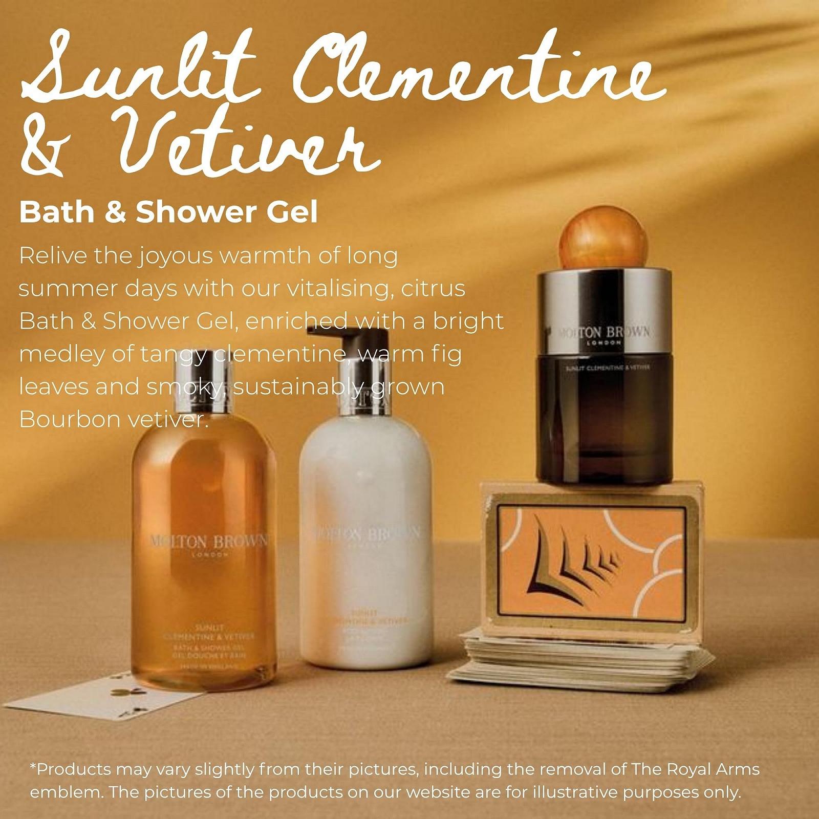 Гель для душу Molton Brown Sunlit Clementine & Vetiver 300 мл, фото №3