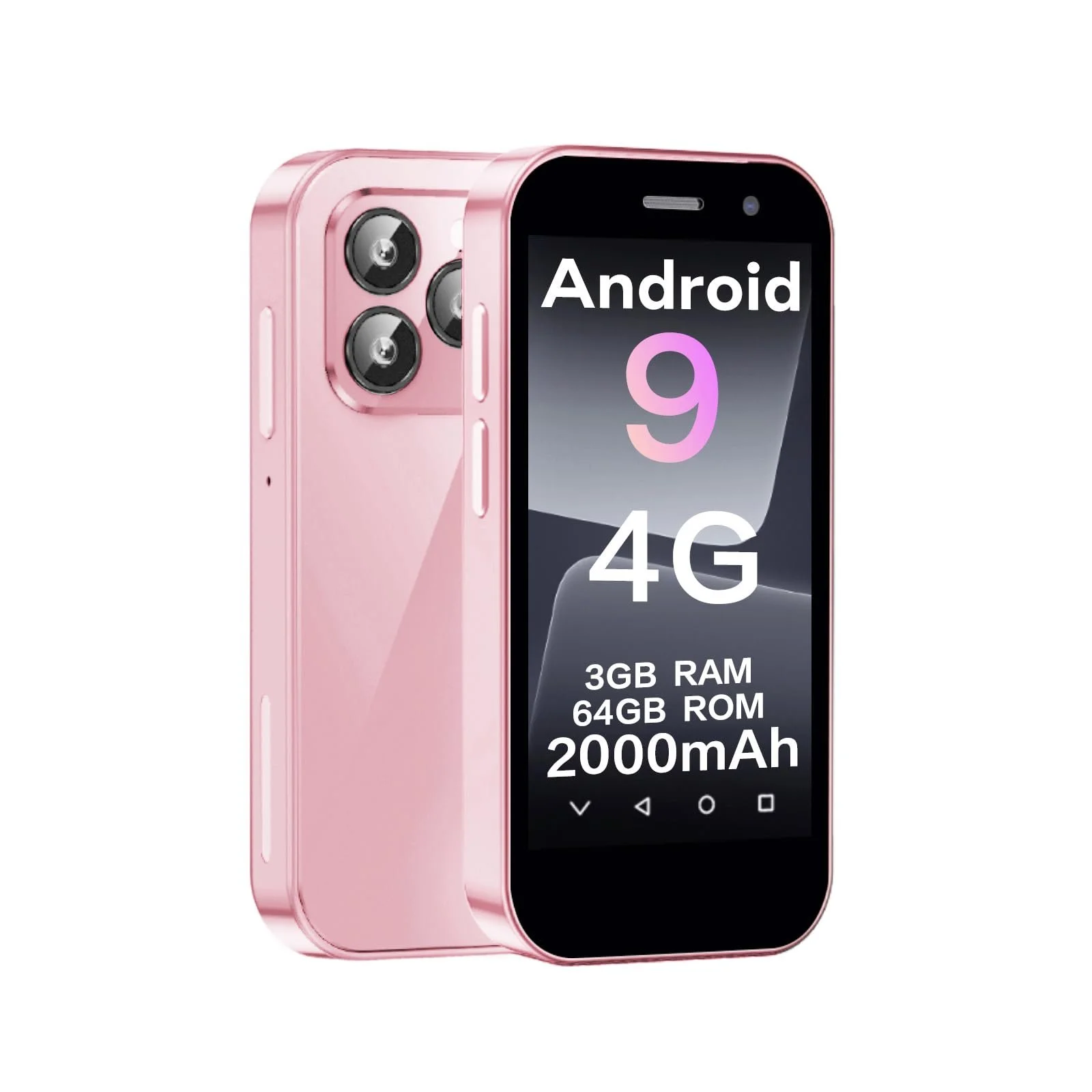 Смартфон Zokoe XS14Pro 3" 3/64GB 2000 мАг 4G Рожевий, фото №1