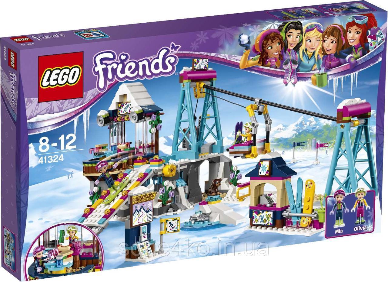 Детский конструктор Lego Friends Горнолыжный курорт подъёмник 41324, фото №1