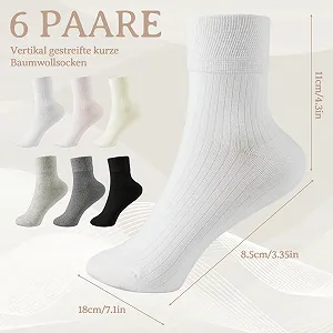 Шкарпетки в рубчик Жіночі Білі 35-41 synthetic.ua - Фото 1