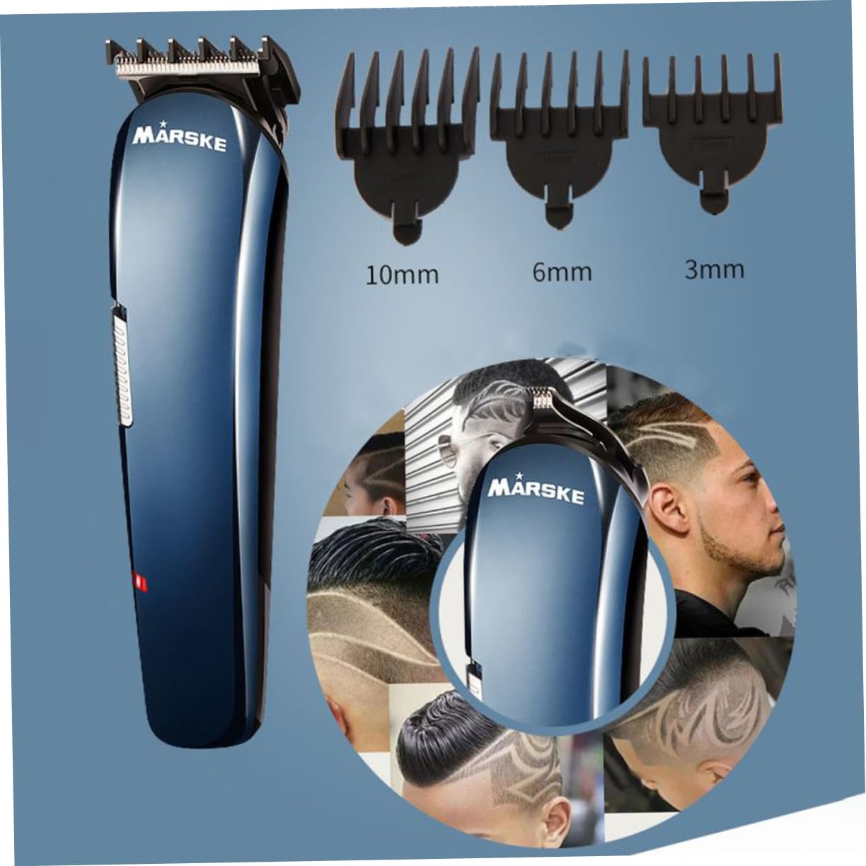 Триммер FOMIYES Electric Beard Trimmer для мужчин, фото №5