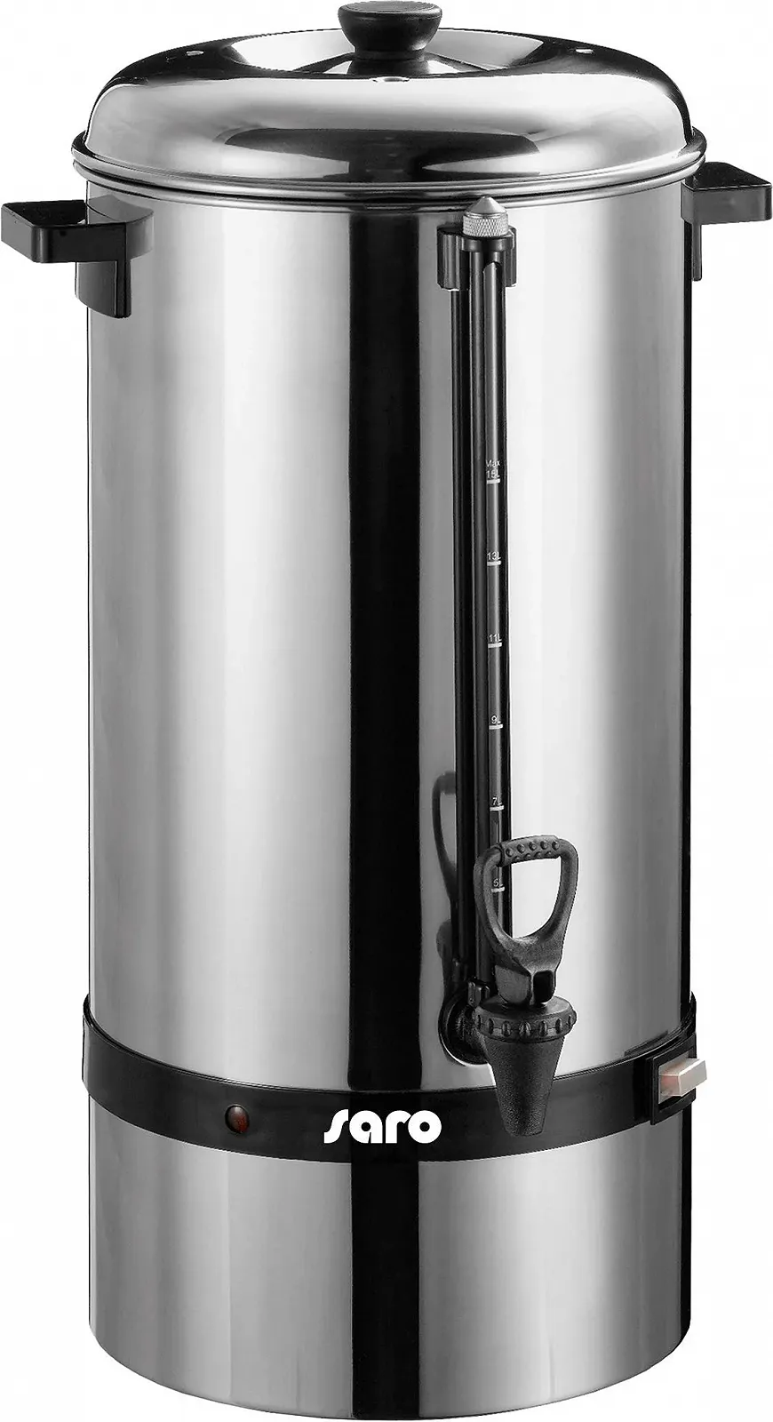 Промышленная кофеварка Saro Gastro Saromica 6015 и термос-помпа Axentia 15L и 3L, Нержавеющая сталь, Серебристый, фото №2