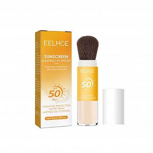 Пудра Мінеральна, SPF 50+++, матуюча, напівпрозора, для фіксації макіяжу, 1 шт. - Фото 1