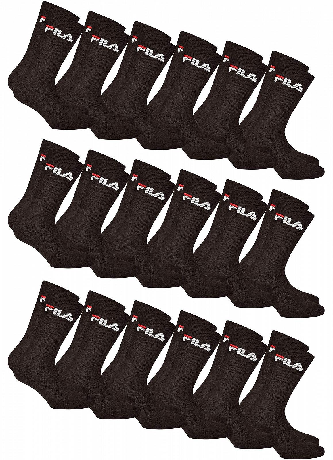 Шкарпетки Fila F9505 Чорний, розмір: 39-42 (18 пар), фото №1