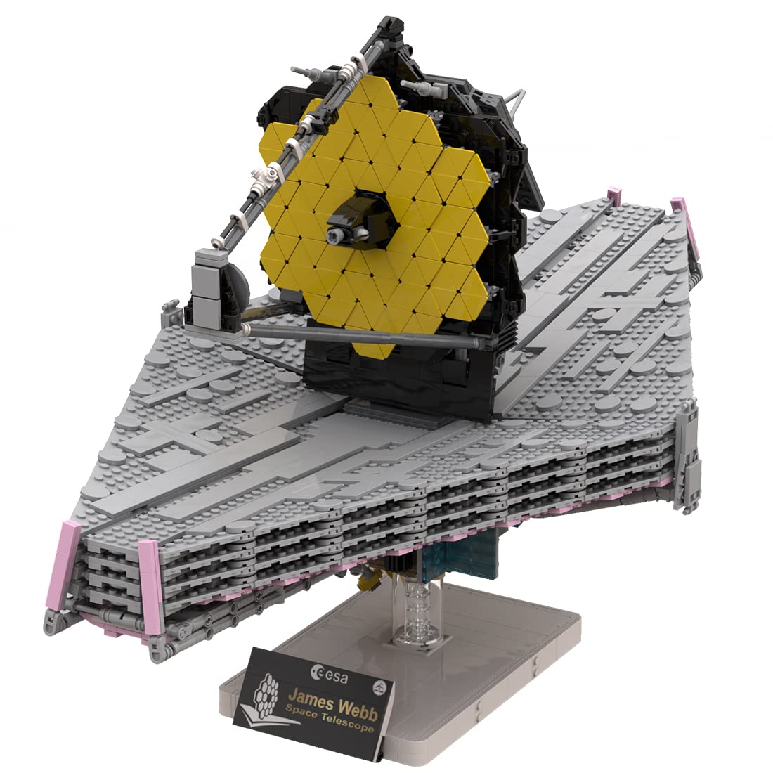 Конструктор AMOC NASA Series James Webb Space Telescope 4514PCS, фото №2