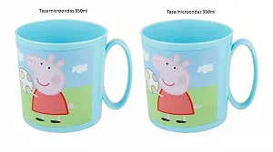 Набор кружек Peppa Pig 350 мл, 2 шт synthetic.ua - Фото 1