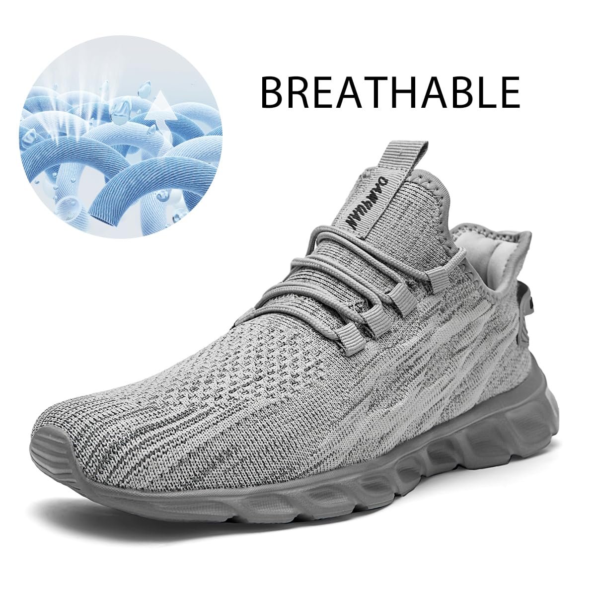 Кроссовки LANGFEUU, мужские, для бега, тенниса, спорта, отдыха, легкие, дышащие, для ходьбы, фитнеса, активного отдыха, размеры 39-46 EU, фото №3