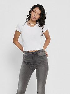 Блуза ONLEMMA SHORT TOP NOOS JRS 15201206  ONLY Білий XL - Фото 1