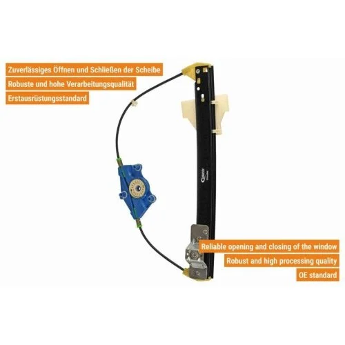 Склопідйомник VAICO V10-6290 для AUDI SEAT SKODA VW VAG, фото №2