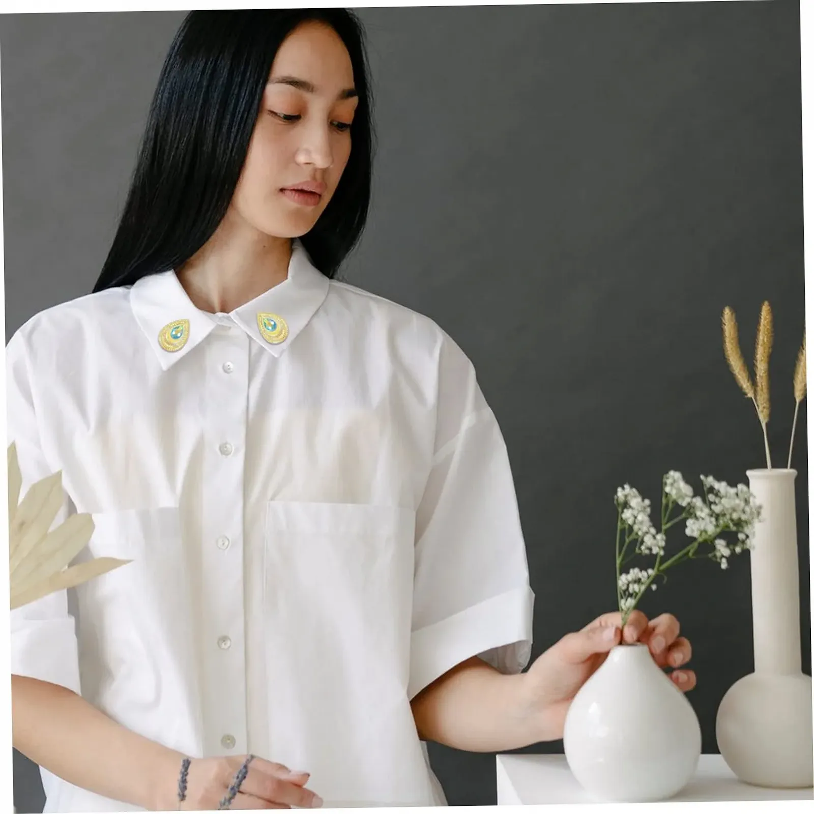 Краплі смоли у формі водоспаду EXCEART, набори 2 шт. Матеріали для рукоділля, стрази з смоли у формі павича, фото №4