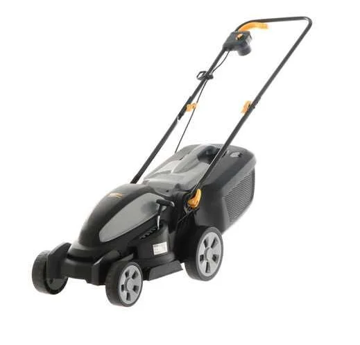 Газонокосилка электрическая ALPINA AL1 34 E / 1200W / до 400 м² / 34 см ширина резки / 35 л коллектор / Черно-серый, фото №2 Газонокосилка электрическая ALPINA AL1 34 E / 1200W / до 400 м² / 34 см ширина резки / 35 л коллектор / Черно-серый, фото №2