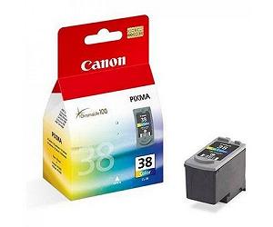 Картриж Canon CL-38, Color iP1800/1900/2500/2600, MP140/190/210/220/470, MX300/310, 9 мл 2146B005 - Фото 1