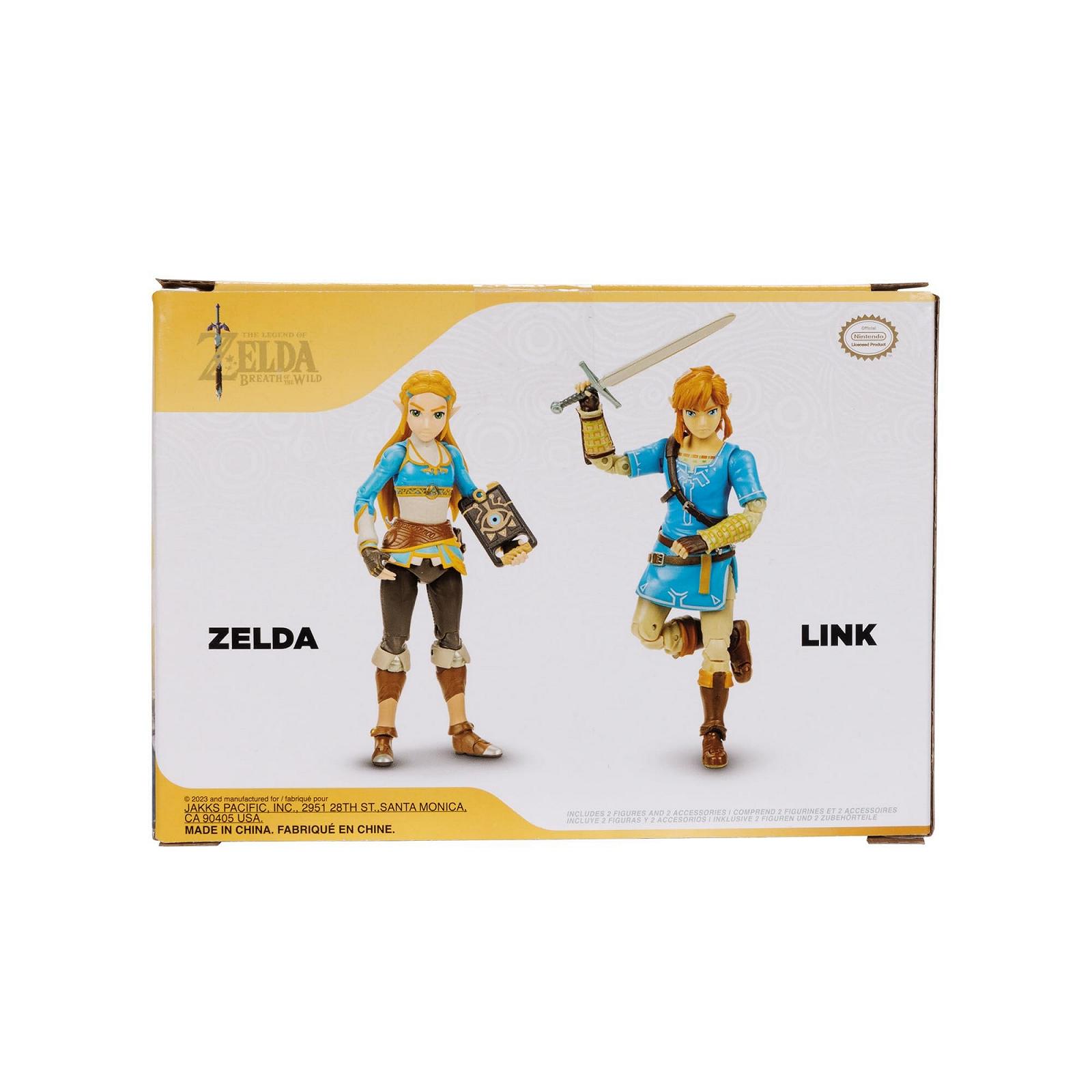 Фигурка Nintendo The Legend of Zelda Link и Zelda, 11 см, фото №9