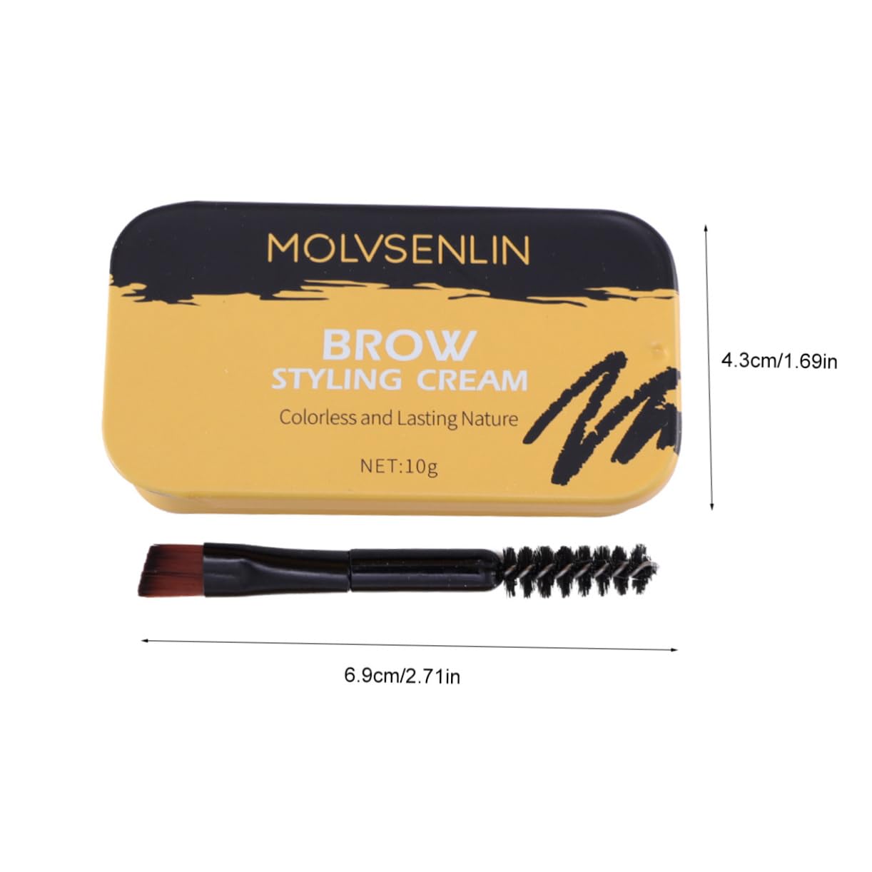 Набір Healvian 2x Eyebrow Styling Cream Eyebrow Soap Eyebrow Wax Eyebrow Pomade Soap Eyebrow Makeup, фото №6