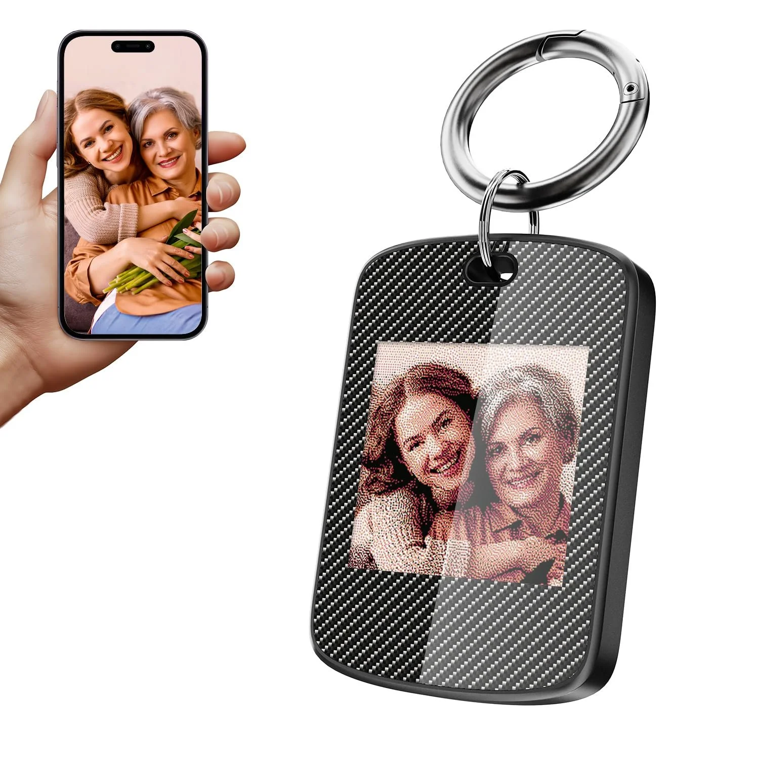 Цифровая фоторамка GUOMIS 1.5 дюйма 200 × 200 E-INK Bluetooth, фото №1 Цифровая фоторамка GUOMIS 1.5 дюйма 200 × 200 E-INK Bluetooth, фото №1