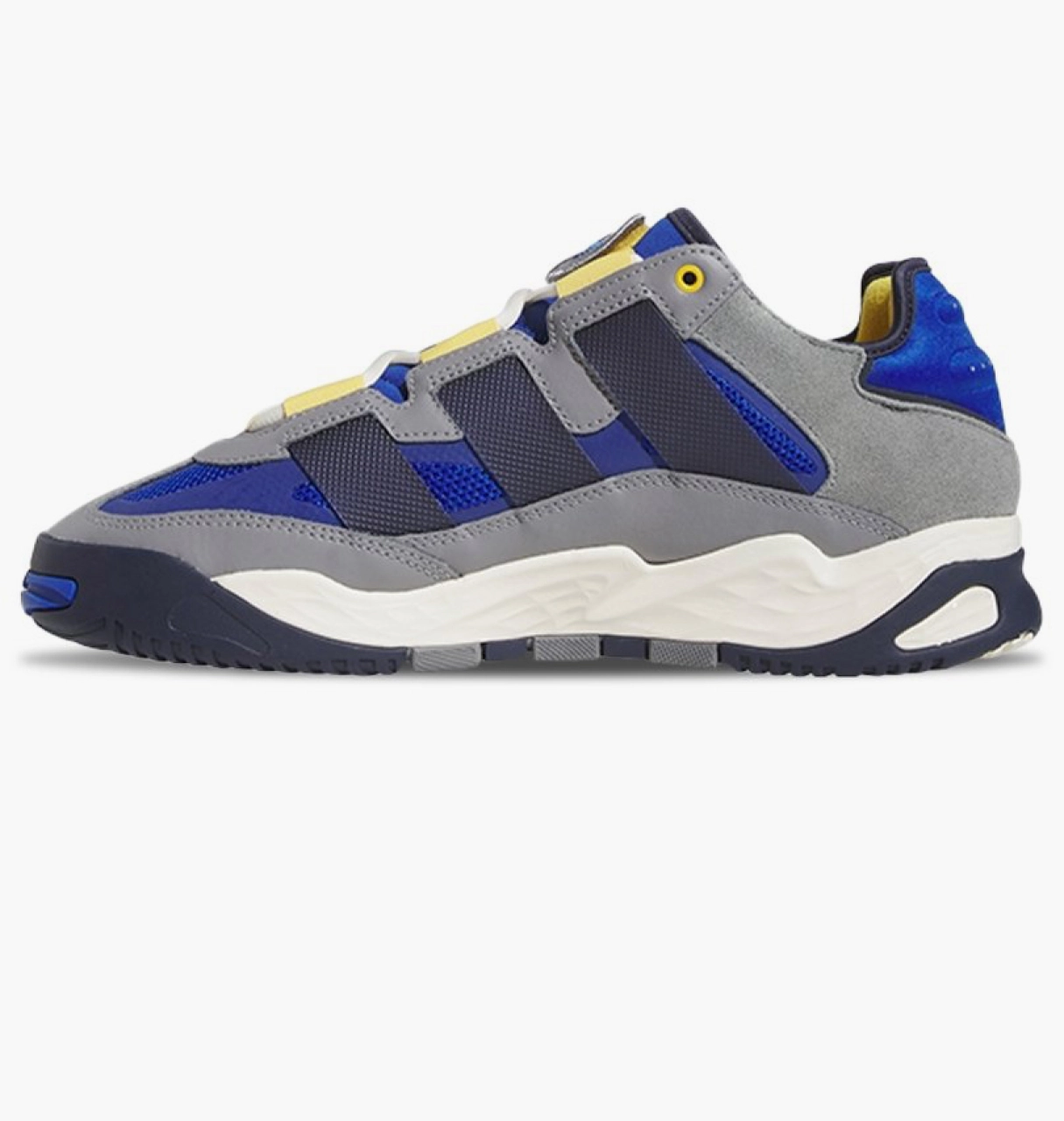 Кроссовки Adidas Niteball серый/синий, фото №1