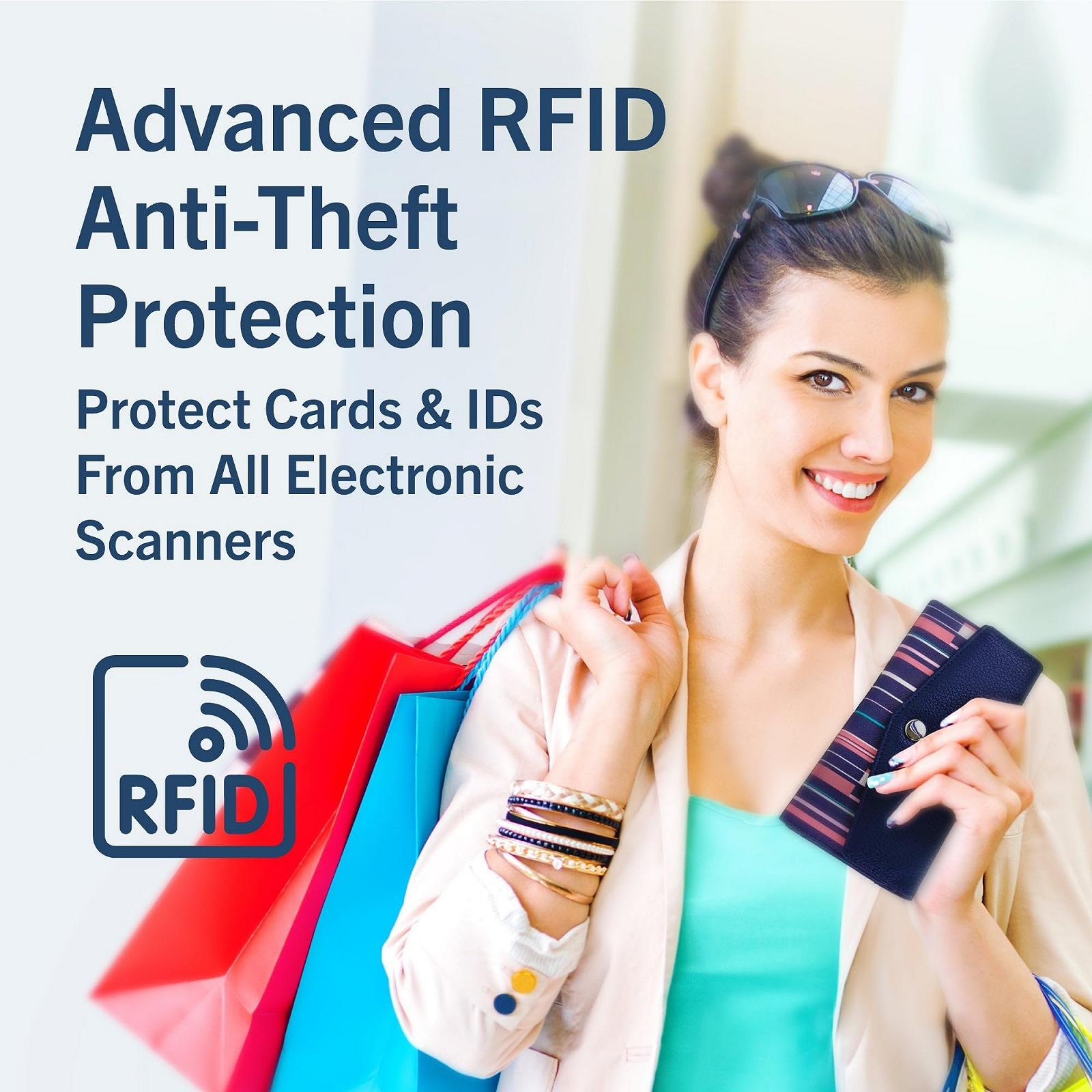 Женский кошелек-клатч Nautica Money Manager RFID, фото №4