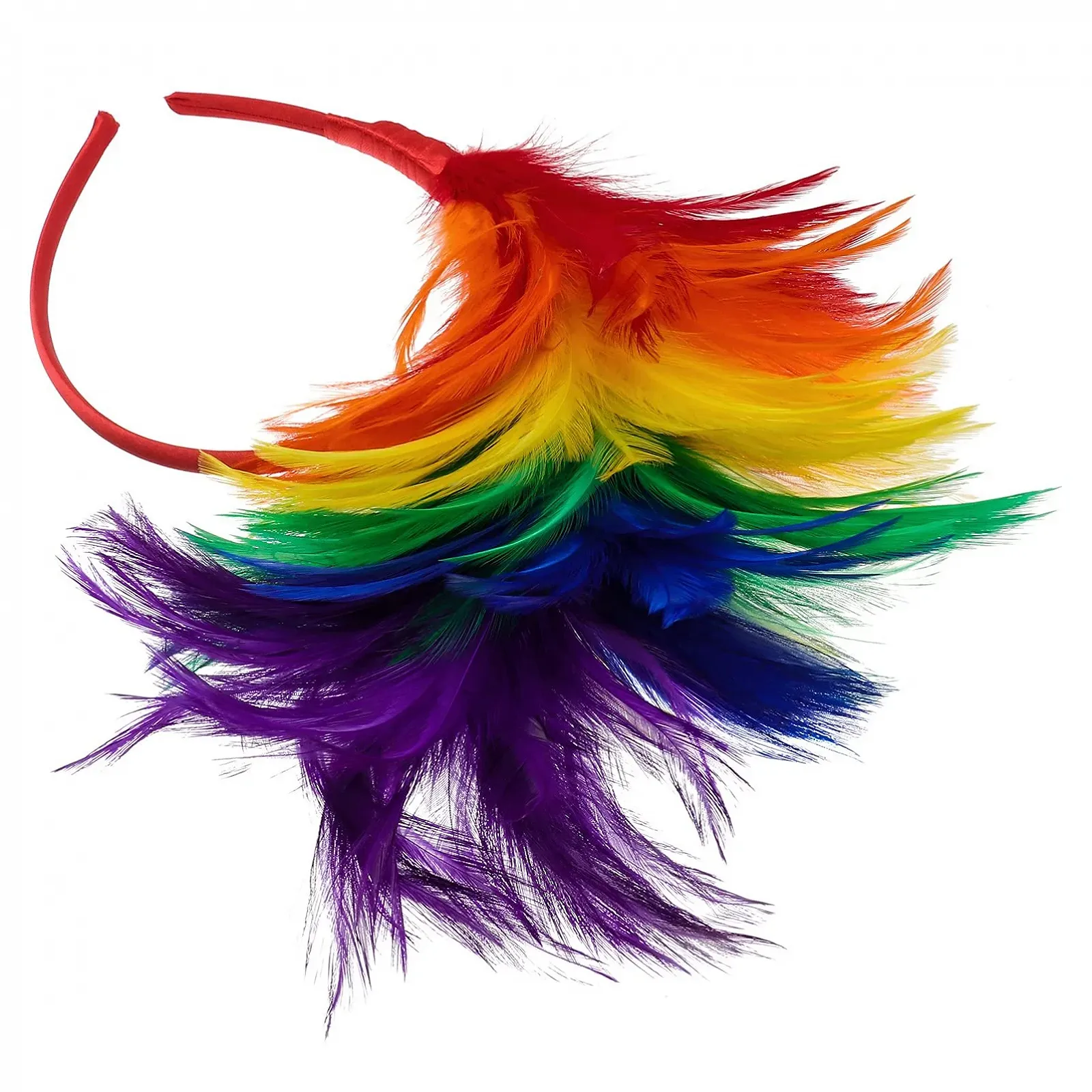 Обруч для волосся з пір'ям Lurrose Fascinator, фото №9