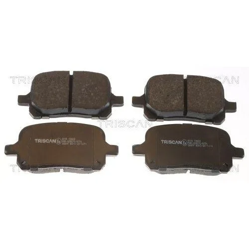 Комплект гальмівних колодок, дискове гальмо TRISCAN 8110 13022 для TOYOTA LEXUS передня вісь, фото №2 Комплект гальмівних колодок, дискове гальмо TRISCAN 8110 13022 для TOYOTA LEXUS передня вісь, фото №2