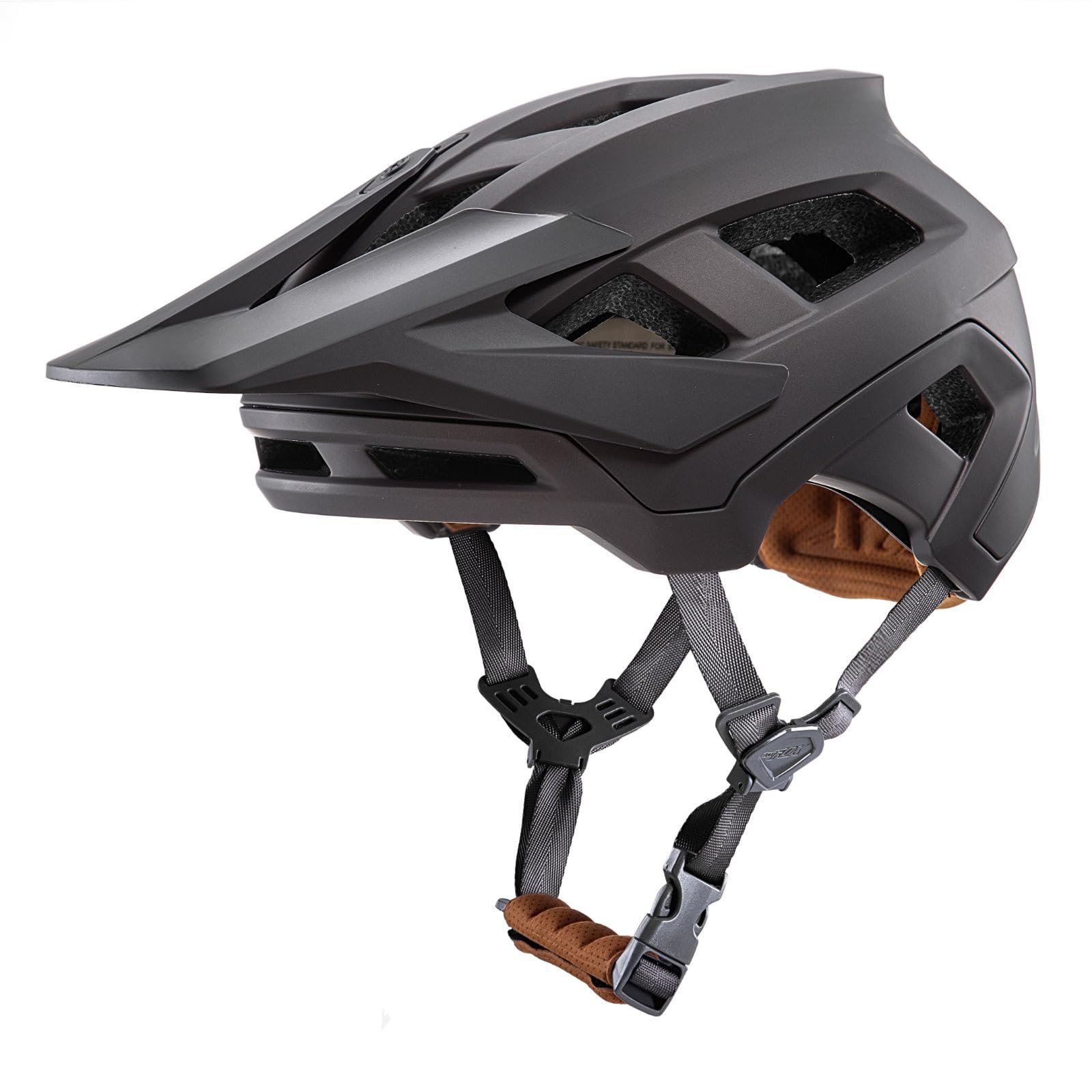 Велосипедний шолом MTB, Ebike, регульований, для чоловіків, жінок, підлітків, 2 розміри 54-62 см, фото №1