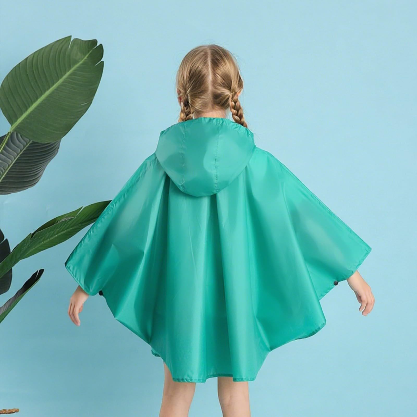 Дитяча дощова куртка Унісекс Вітрозахисна, фото №2