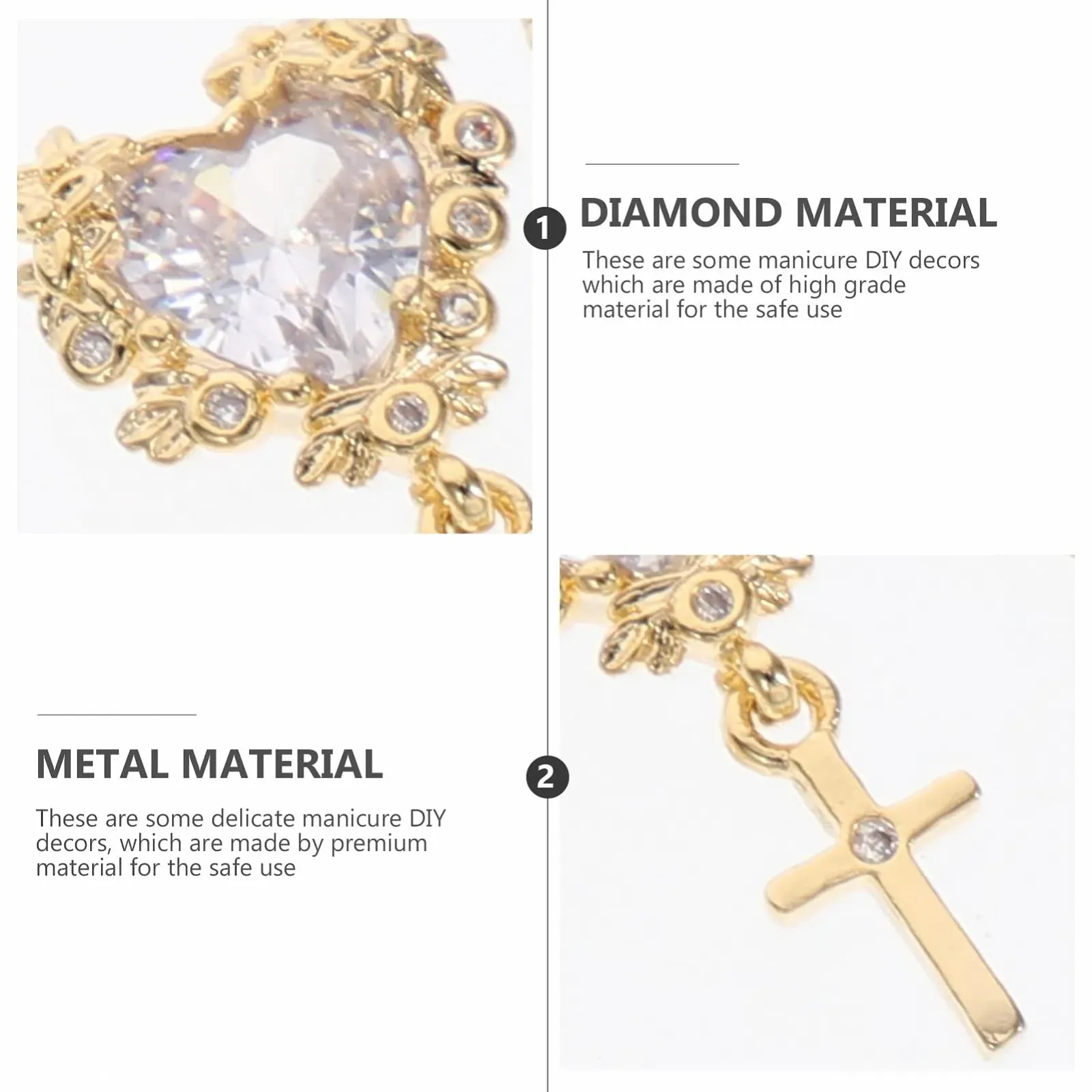 3D Декор для нігтів FOMIYES Кристал Камінь Самоцвіт Підвіска, фото №3 3D Декор для нігтів FOMIYES Кристал Камінь Самоцвіт Підвіска, фото №3