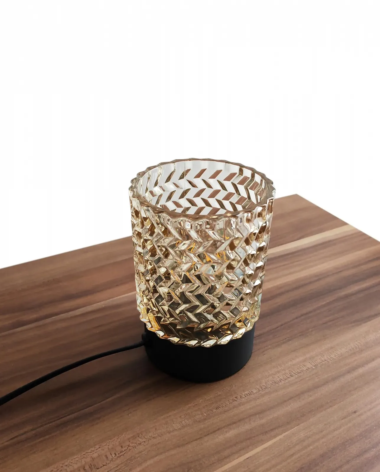 Настільна лампа Trango Jil 2017-21C-SD*2 Touch LED 3 рівні яскравості зі скляним плафоном лампа E14 4 Вт 2700 K Warm White набір з 2 шт. Beige, фото №8