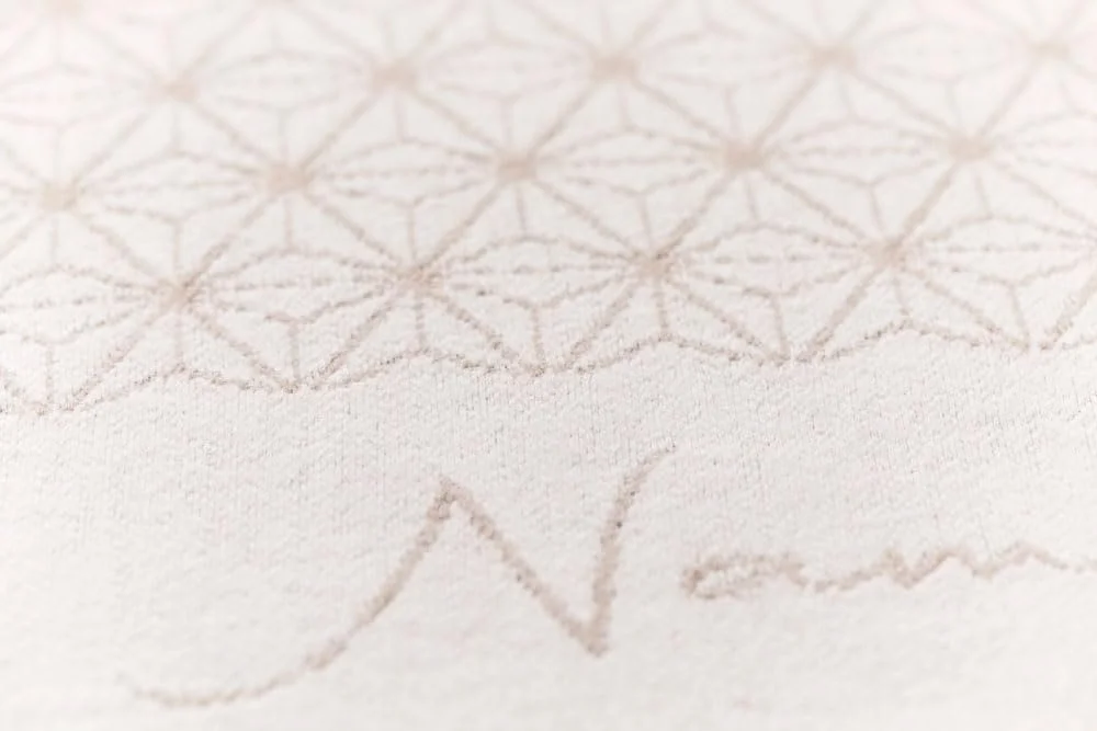 Покривало для йоги David Fussenegger Nova Namasté 180 x 145 см Сирий Білий, фото №3