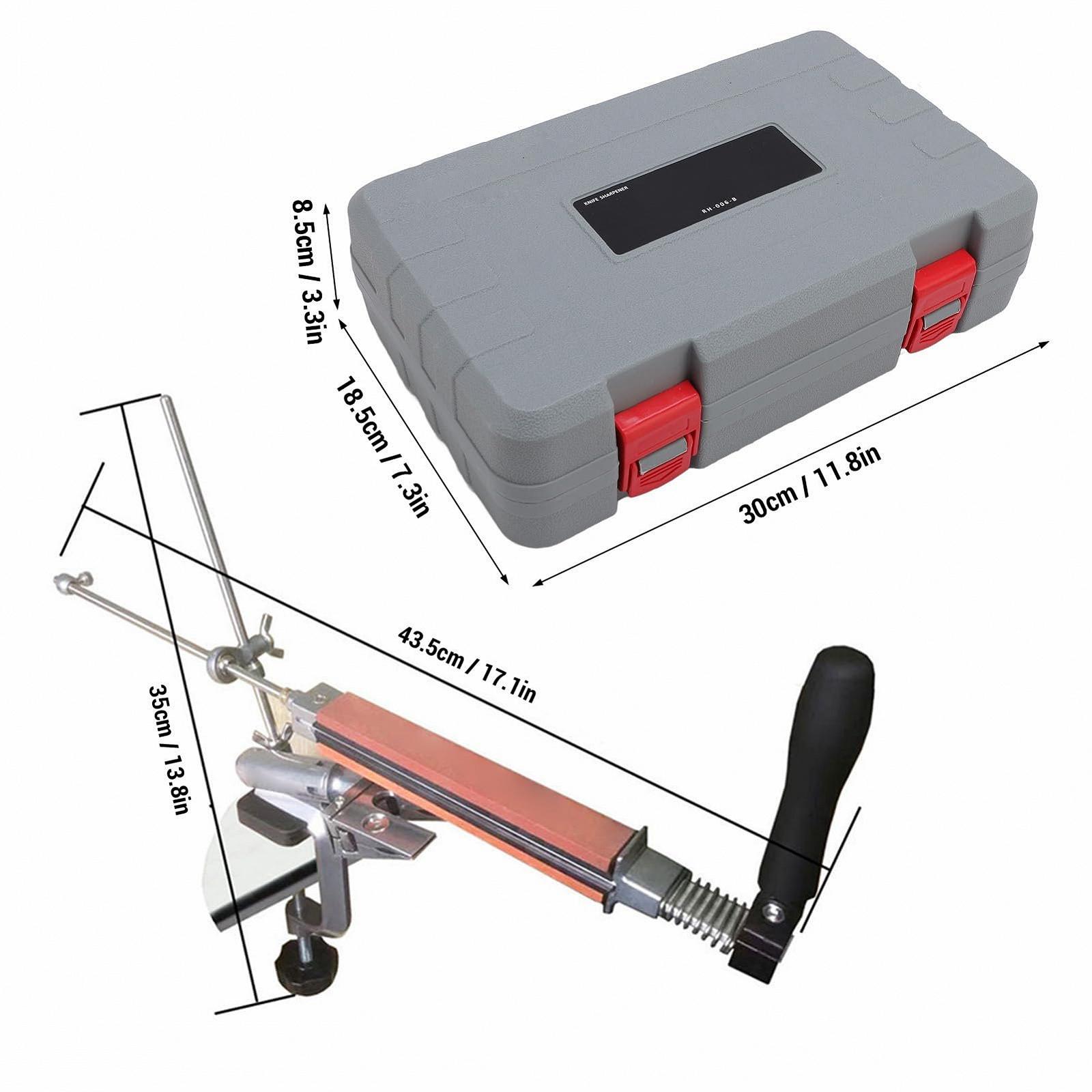 Система для заточування лез SUNGOOYUE з 8 точильними каменями поворотна на 360 градусів Professional, фото №7 Система для заточування лез SUNGOOYUE з 8 точильними каменями поворотна на 360 градусів Professional, фото №7