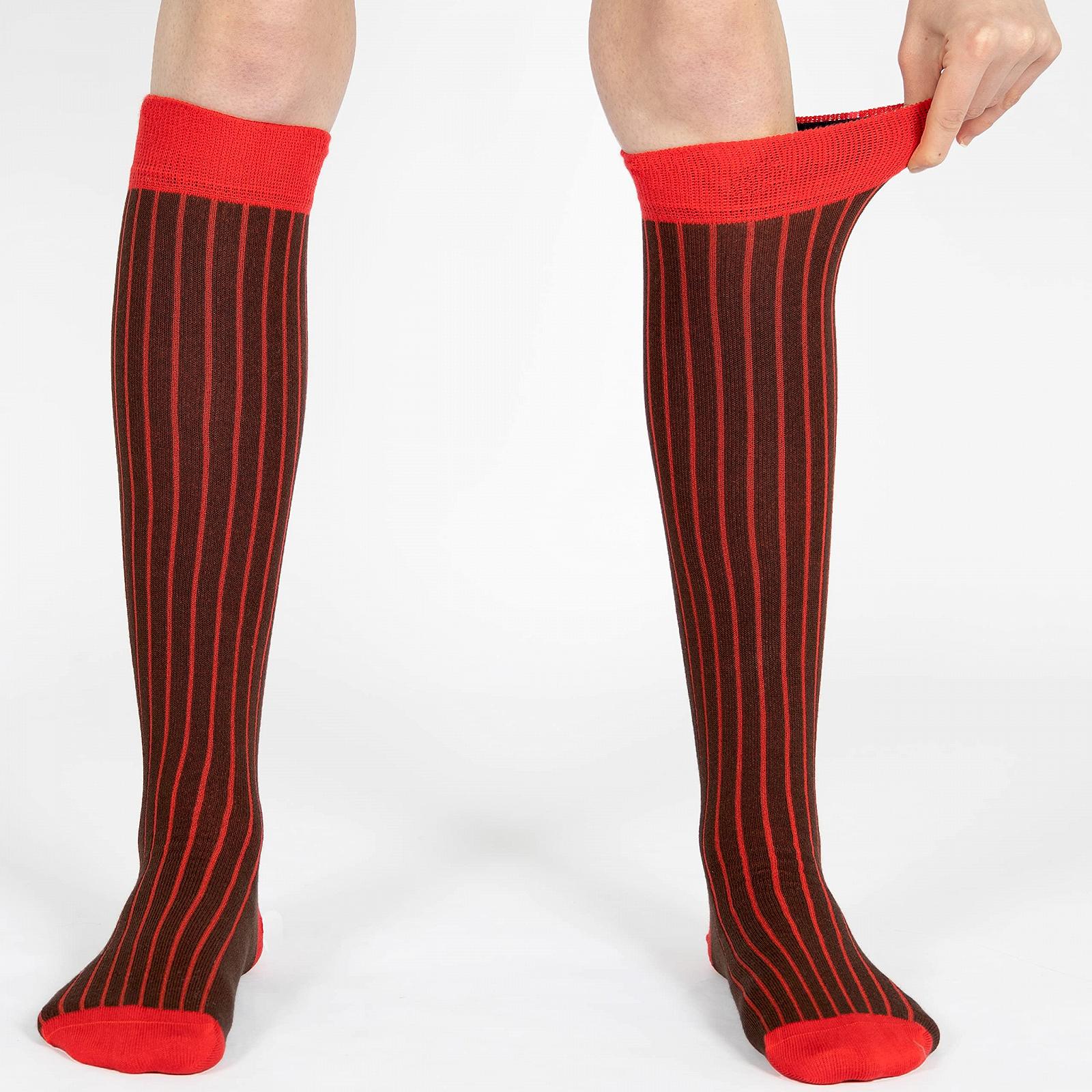 Шкарпетки гольфи Mysocks Жіночі смугасті шкарпетки 3 пари, фото №7