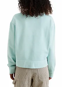 Жіноча толстовка Marc O'Polo Denim з органічної бавовни з круглим вирізом synthetic.ua - Фото 1