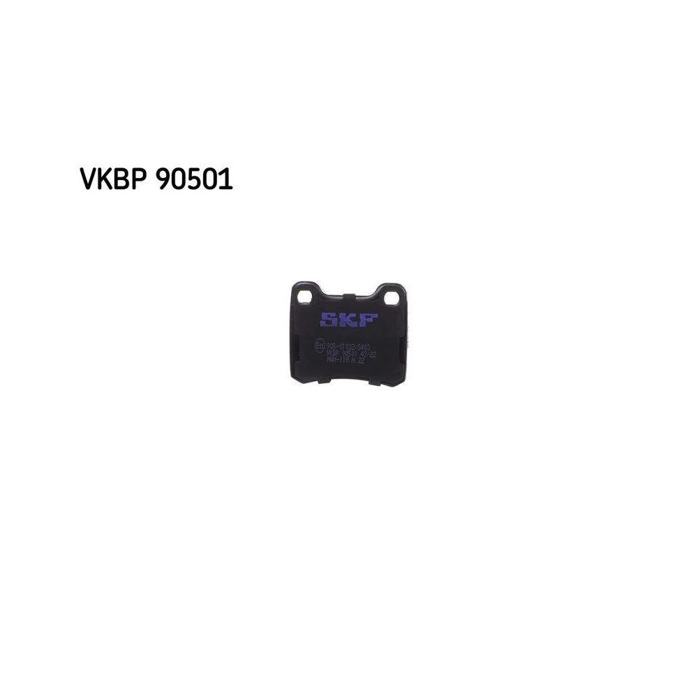 Комплект гальмівних колодок SKF VKBP 90501 дискові гальма задня вісь для MERCEDES-BENZ, фото №1
