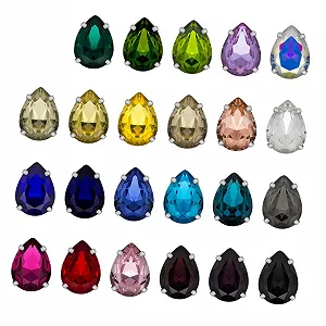 Стрази Крапля Водоспаду 150 шт. Різні Кольори synthetic.ua - Фото 1