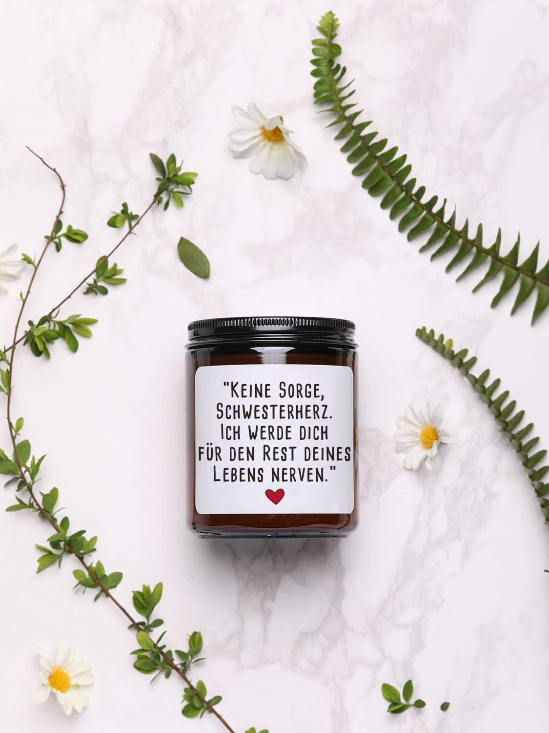 Свічка Best Sister Ароматизована На день народження Для сестри дружини близької подруги, фото №5