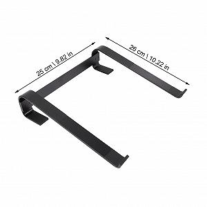 Підставка для ноутбука Алюмінієвий сплав Ергономічна підставка-підйомник для ноутбука з нековзними силіконовими накладками synthetic.ua - Фото 1